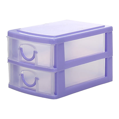JWDX Rack Clearance, Mini Desktop Drawer Multi Layer Plastic Drawer Storage Box Cosmetic Storage Container Tabletop Sundries Storage Case Removable Desktop Organizer Box As shown