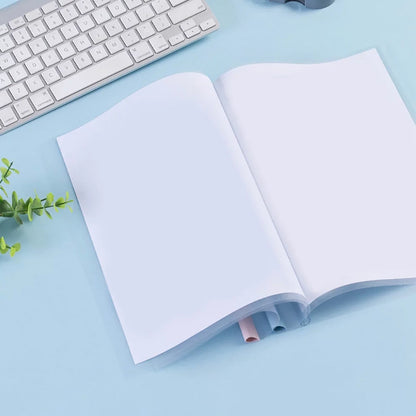 Jwdx 10X Folder Drawer 10Pcs Transparent File Folder Sliding Bar Report For Report Display Cover Organizer One Size Clear