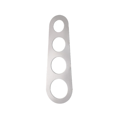 Spaghetti Measuring Ruler Rose Gold JWDX, 1*Spaghetti Measuring Ruler Stainless Spaghetti Measurer Tool Quick Pasta Measuring Tool for Kitchen Cooking Tool Get the Perfect Portion One Size Silver