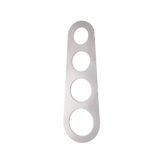 Spaghetti Measuring Ruler Rose Gold JWDX, 1*Spaghetti Measuring Ruler Stainless Spaghetti Measurer Tool Quick Pasta Measuring Tool for Kitchen Cooking Tool Get the Perfect Portion One Size Silver