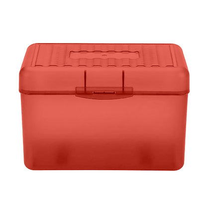 JWDX Hot Clearance! Index Card Holder Index Card Box Notecard Box Flash Card Holder Index Organizer, Storage Box*1 Desktop storage box Yellow