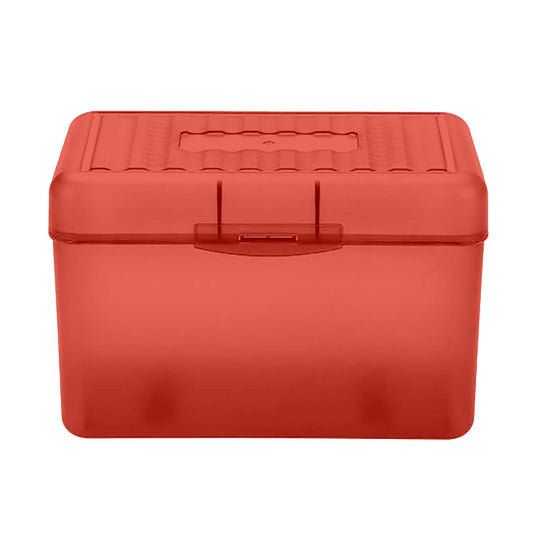 JWDX Hot Clearance! Index Card Holder Index Card Box Notecard Box Flash Card Holder Index Organizer, Storage Box*1 Desktop storage box Yellow