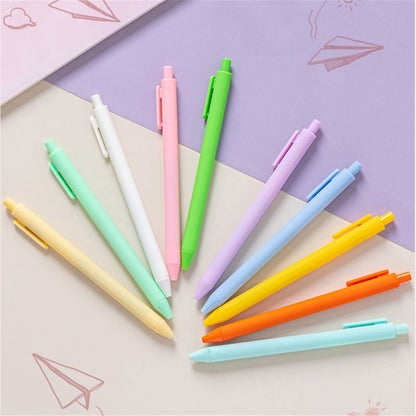 JWDX Hot Clearance! Ballpoint Pens Retractable Comfortable Writing Pens Cute Back to Schǒ-ǒl in Medium Point 1.0 Mm for Teacher stǔdənt Bridal Shower 5Ml, 1 Ballpoint Pen Pink Push ballpoint pen Sky Blue