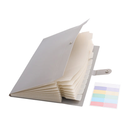 LGCASL Expanding File Organizer with 8/12 Pockets Accordion File Folders with Labels Portable Document Paper Bill Receipt Organizer Home College Schǒ-ǒl Letter Size eight A