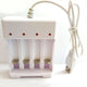 No. 5 White Four -Sannin Nickel chromium nickel -metal hydride charging battery charger