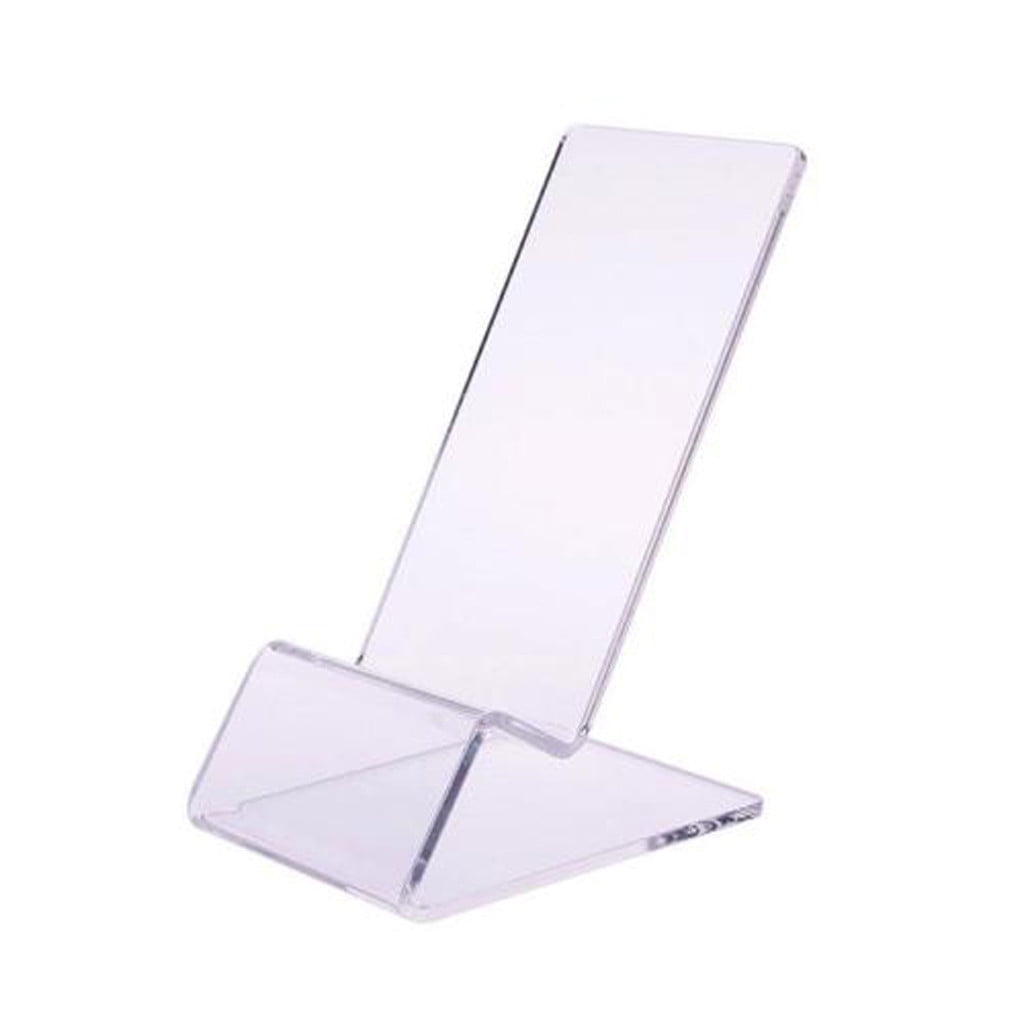 Mobile phone holder Mobile Holder Phone Stand Acrylic Display Rack Bracket Transparent Clear Mount Kitchen，Dining & Bar Rack Clear