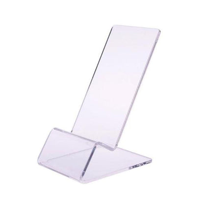 Mobile phone holder Mobile Holder Phone Stand Acrylic Display Rack Bracket Transparent Clear Mount Kitchen，Dining & Bar Rack Clear