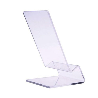 Mobile phone holder Mobile Holder Phone Stand Acrylic Display Rack Bracket Transparent Clear Mount Kitchen，Dining & Bar Rack Clear