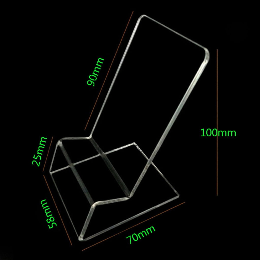 Mobile phone holder Mobile Holder Phone Stand Acrylic Display Rack Bracket Transparent Clear Mount Kitchen，Dining & Bar Rack Clear