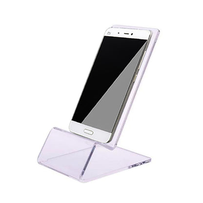 Mobile phone holder Mobile Holder Phone Stand Acrylic Display Rack Bracket Transparent Clear Mount Kitchen，Dining & Bar Rack Clear