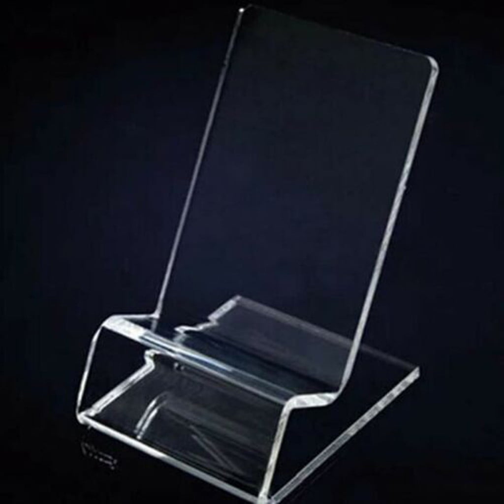 Mobile phone holder Mobile Holder Phone Stand Acrylic Display Rack Bracket Transparent Clear Mount Kitchen，Dining & Bar Rack Clear