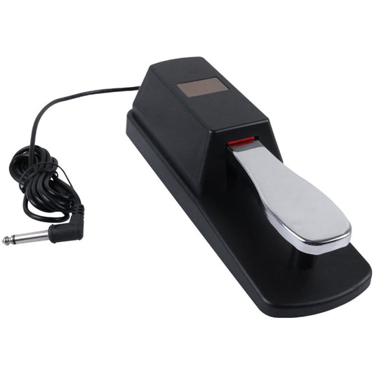 Sustain pedal for keyboard Universal Piano Keyboards Sustain Foot Pedal Durable Accessory for Electronic Keyboards Digital Piano (Black) 9.45" x 3.15" x 2.56" Black