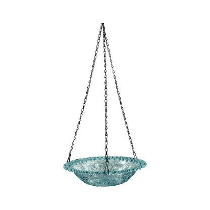 Bird Feeders for Outdoors ! Hanging Bird Bath Plastic Bird Bath Plate Hanging Tray for Outdoors Hanging Bird Water or Bird Seed Hanging Bird Feeder for Outdoors Bird Bath Bowl S4-Blue