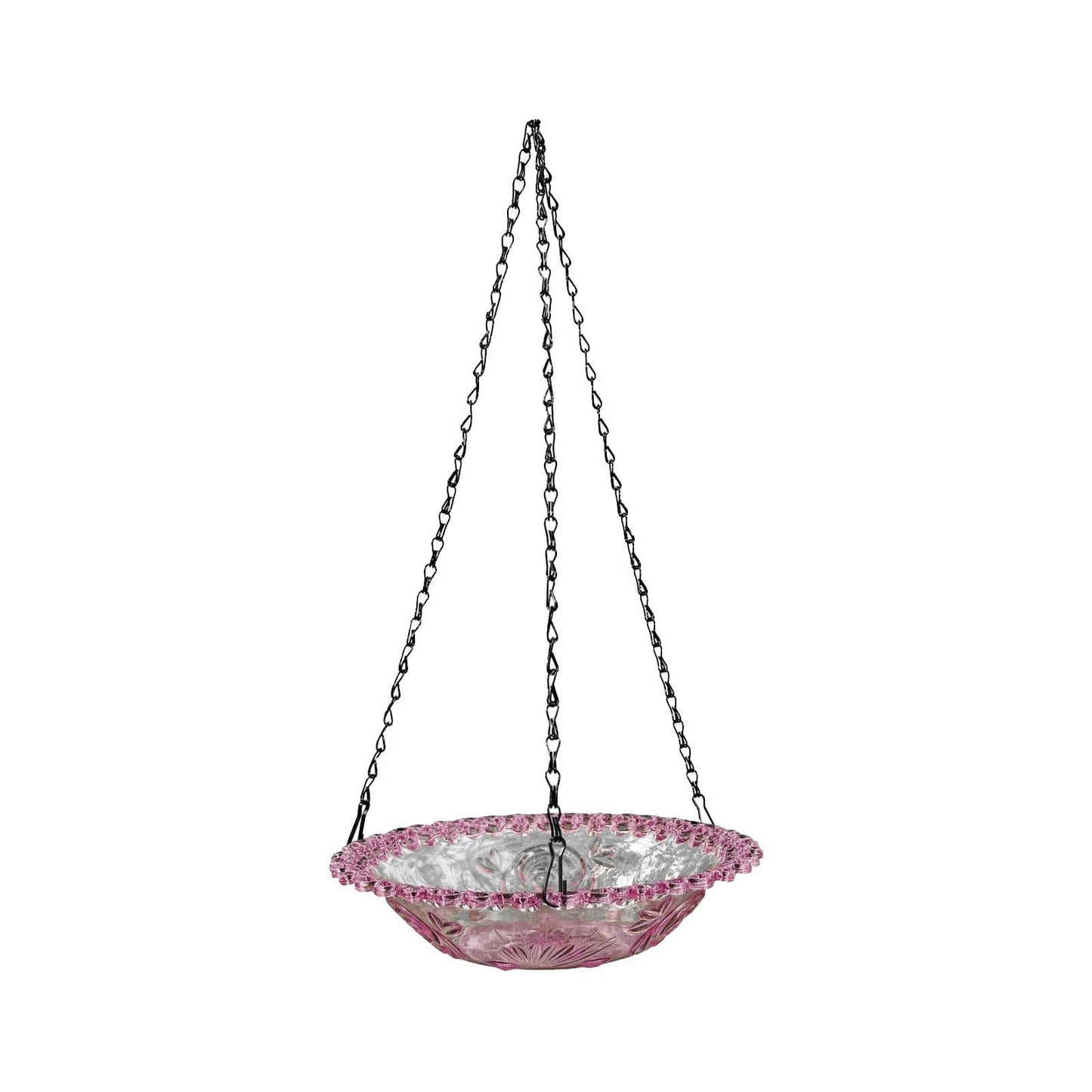 Bird Feeders for Outdoors ! Hanging Bird Bath Plastic Bird Bath Plate Hanging Tray for Outdoors Hanging Bird Water or Bird Seed Hanging Bird Feeder for Outdoors Bird Bath Bowl S4-Purple