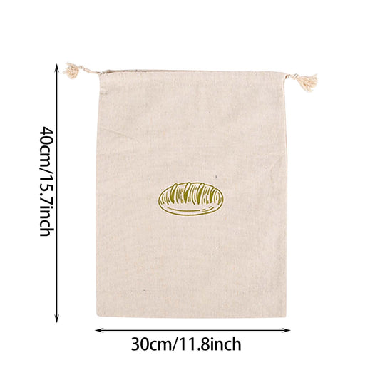 Clearance School Supplies! JWDX Linen Bread Bag Reusable Bread Bag 1Pc, 1Pc Linen Bread Bag Reusable Bread Drawstring Bag Cotton Bread Bag (Include: 1Pc Bread Bag) Clearance Sale A