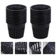 Worgeous 20pcs Plastic Planting Buckets for Soilless Culture with Net Cups