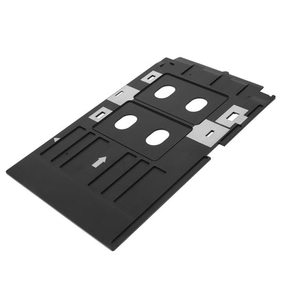 Reusable Card Printer Tray Black 1Pcs 9.6X5.9X0.04In