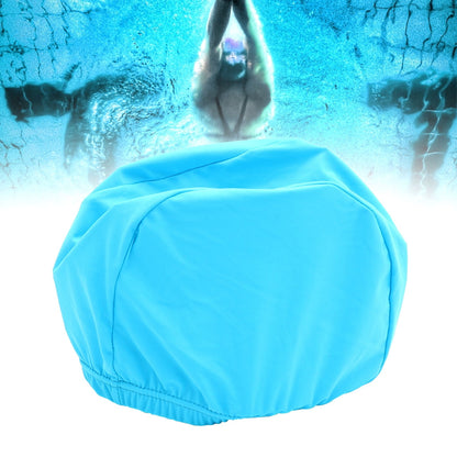 SWETRACE 2Pcs Swim Cap for Long Hair Polyester Round Waterproof UV Protection for Adults 11.8x4.7x0.2in