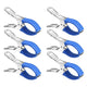 Windproof Pool Cover Clips 30Pcs For Above Ground And Hard Edged Pools-6Pcs Blue 6pcs blue