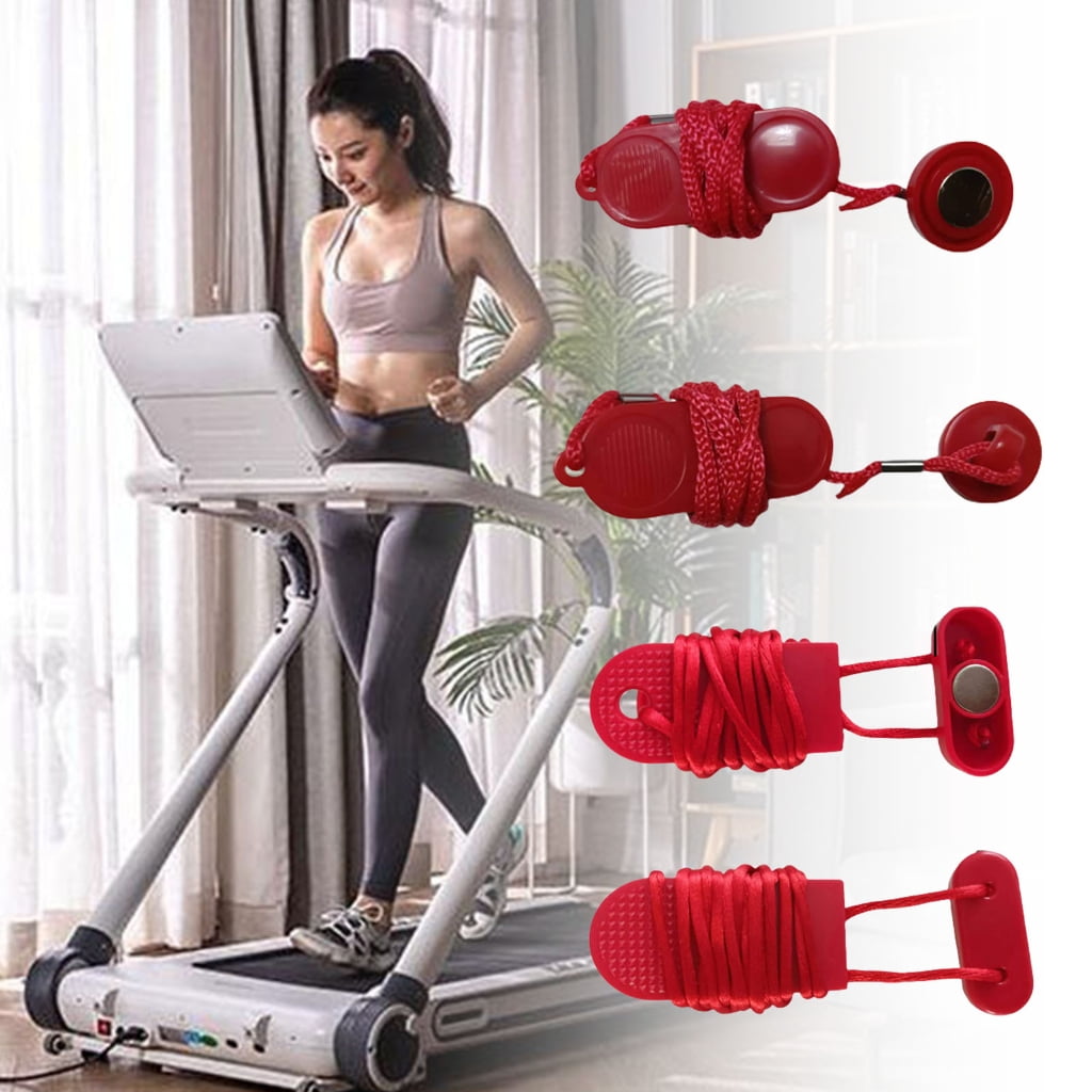 Universals Magnetic Treadmill Safety Clip Running Machine Safety Key Lock for Homes Gym and Living Rooms Style F