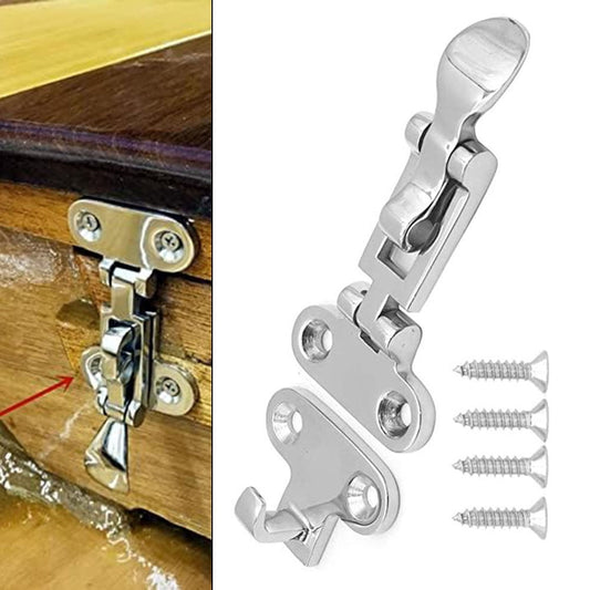 Anti-Rattle Marine Latch: 316 Stainless Steel Door Buckle For Yachts For Yacht