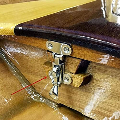Anti-Rattle Marine Latch: 316 Stainless Steel Door Buckle For Yachts For Yacht