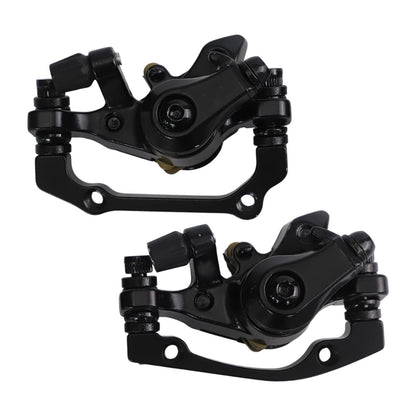BAMILL 51mm Brake Caliper 160MM Brake System Easy Installation Excellent Heat Dissipation Lightweight Design For Folding Bikes black front+rear+2xdisc front+rear black