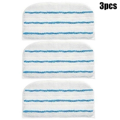 3pcs Microfiber Cloth For Black & Decker Steam Mops FSMH13E10-GB FSMH1321-GB Household Appliances Vacuum Cleaner Accessories