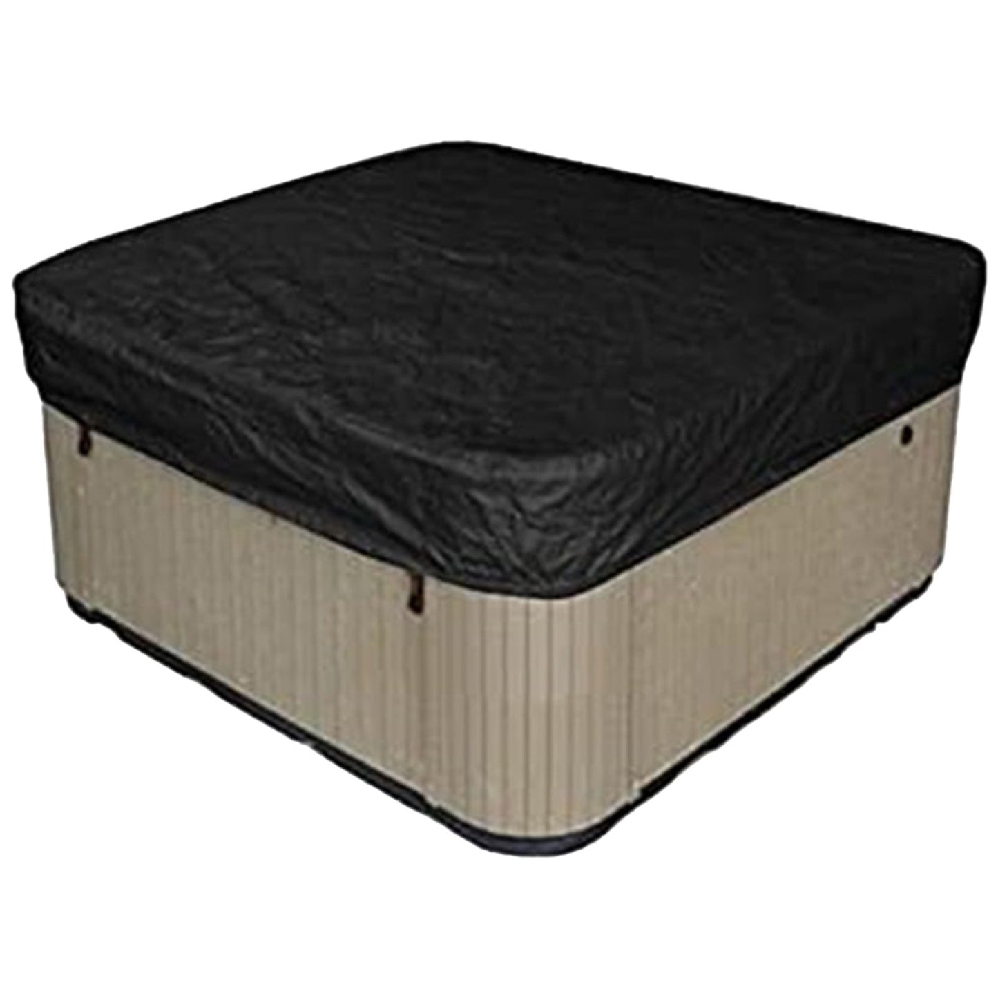 Square Hot Tub Cover - Outdoor Heavy Duty Protector for Patio Spas and Swimming Pools | Hard Covers For Hot Tub Waterproof Dust Cover for Hot Tubs, Jacuzzis, and Outdoor(Black -89.76x11.81") Black -82.67x11.81"