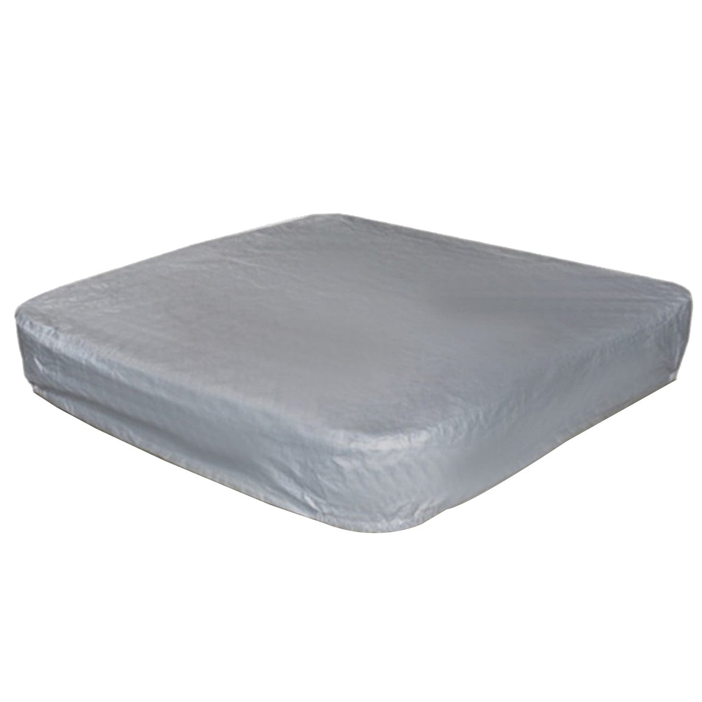 Square Hot Tub Cover - Outdoor Heavy Duty Protector for Patio Spas and Swimming Pools | Hard Covers For Hot Tub Waterproof Dust Cover for Hot Tubs, Jacuzzis, and Outdoor(Black -89.76x11.81") Grey -81.49x11.81"