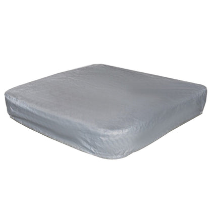 Square Hot Tub Cover - Outdoor Heavy Duty Protector for Patio Spas and Swimming Pools | Hard Covers For Hot Tub Waterproof Dust Cover for Hot Tubs, Jacuzzis, and Outdoor(Black -89.76x11.81") Grey -86.61x35.43"