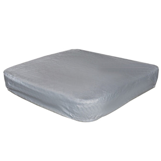 Square Hot Tub Cover - Outdoor Heavy Duty Protector for Patio Spas and Swimming Pools | Hard Covers For Hot Tub Waterproof Dust Cover for Hot Tubs, Jacuzzis, and Outdoor(Black -89.76x11.81") Grey -90.94x11.81"
