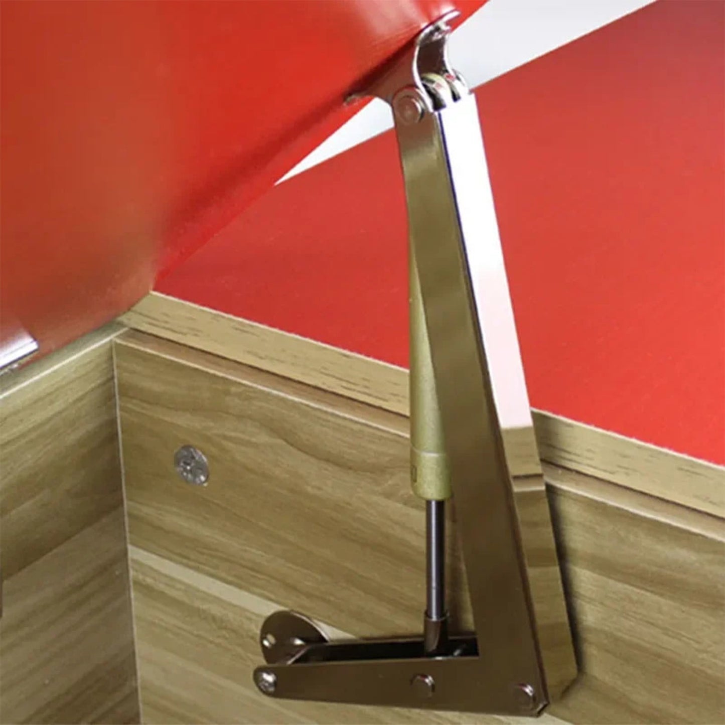 2PCS 100N Box Hinges Soft Close, Lid Support Hinge Soft Close Toy Box Hinges, Soft Close Hinges for Toy Box, Soft Close Cabinet Hinges and Slow Closing Lid Support Hinge