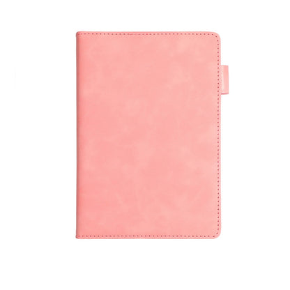 Journal Book Notebook,5.71x8.27",100 Sheets,200 Pages Blank Journal Notebook Thick Sketch Book Hardcover Leather Unlined Journaling Composition Book,Journaling Business Notebook Pink