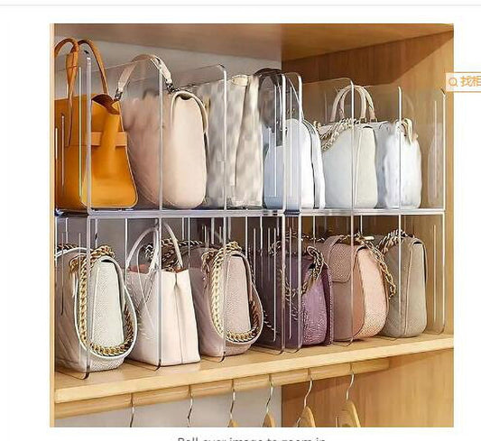 Acrylic File Sorter, Clear Handbag Holder Acrylic Desk Organizer, Sturdy Desktop Files Organizer Files Folder Holder Rack for Envelopes Mail Letter Paper Notebook Electronics, 1 Pcs, 12.6x5.9x5.12 12.6" x 5.9" x 5.12" Clear