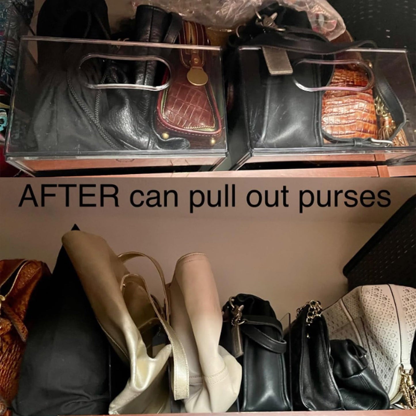 Acrylic File Sorter, Clear Handbag Holder Acrylic Desk Organizer, Sturdy Desktop Files Organizer Files Folder Holder Rack for Envelopes Mail Letter Paper Notebook Electronics, 1 Pcs, 12.6x5.9x5.12 12.6" x 5.9" x 5.12" Clear