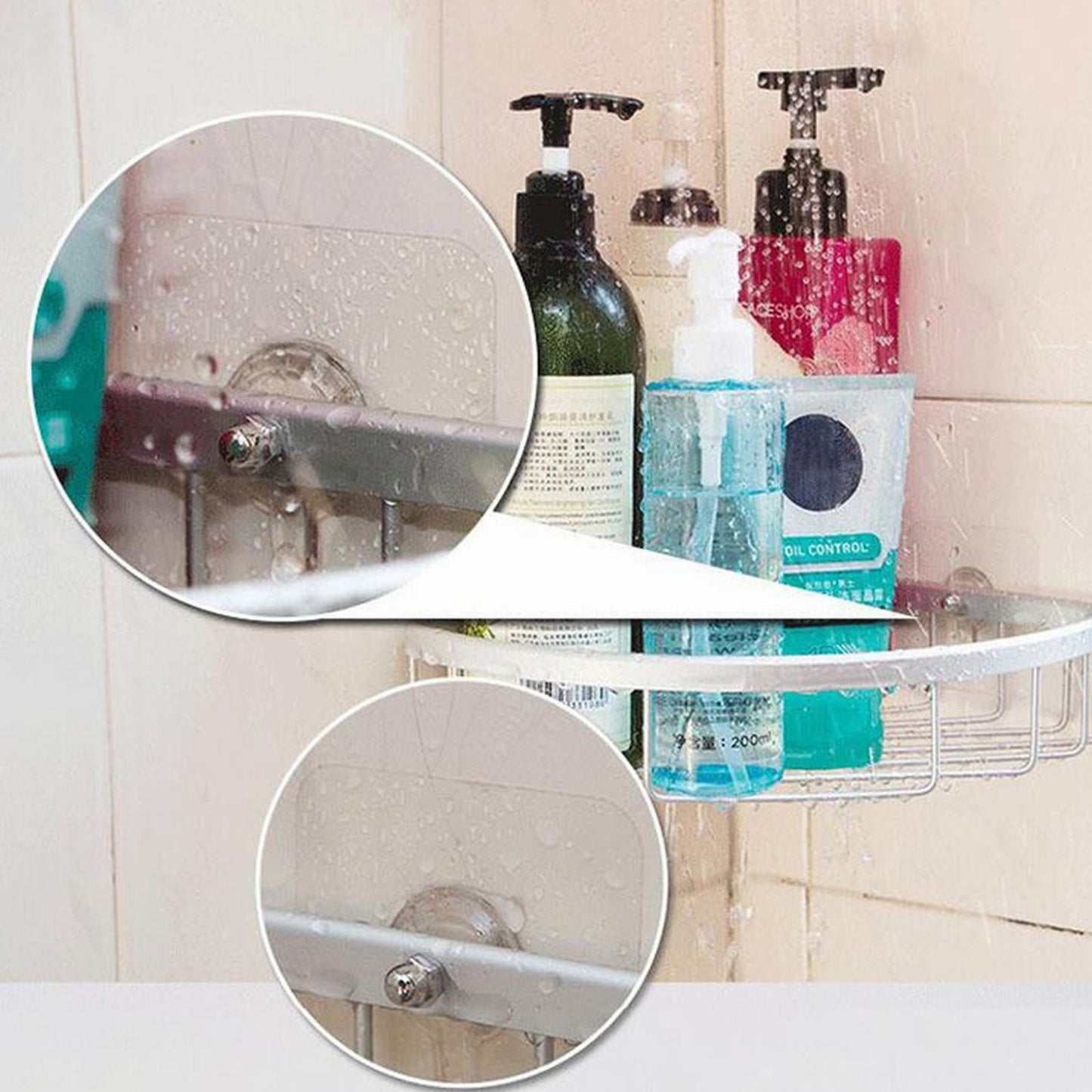 Self Adhesive Picture Hooks, Heavy Duty Picture Hangers Without Nails, Wall Hooks for Hanging, Transparent Waterproof Frame Hangers, Sticky Hook for Bathroom Kitchen, 3 Pcs, 2.4x2.4 2.4" x 2.4" White/2 Pcs