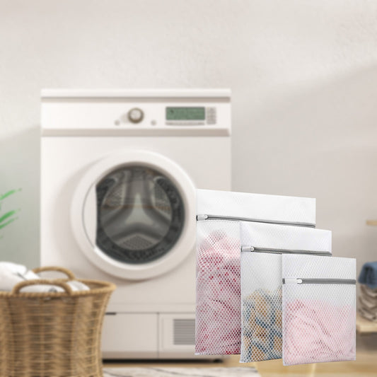 Honeycomb Delicates Bags for Washing Machine, Heavy Duty lingerie bags for Laundry, Travel Storage Organize Bag for Cotton Clothes, Sheet, Shoes, 1 Pcs, 15.75x11.81 Multisize Pink/3 Pcs