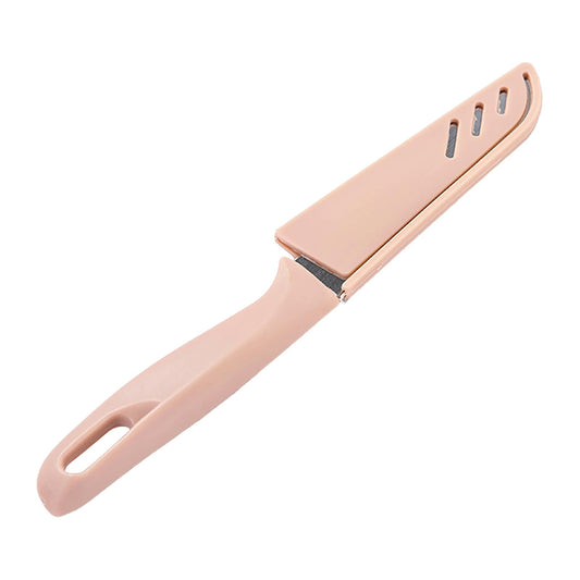 Paring Knife,1Pcs Paring Knives (1 Knives And 1 Knife Cover),4 Inch Peeling Knife,Fruit And Vegetable Knife,Ultra Sharp Kitchen Knives, Stainless Steel, Pp Plastic Handle,Kitchen Gadgets,A B