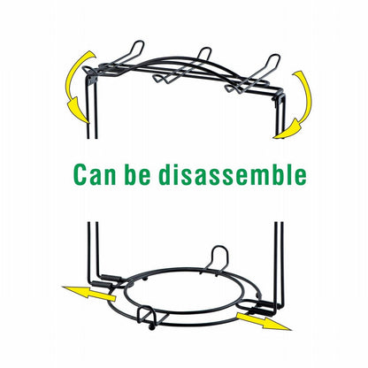 Under Cabinet Storage Mug Hooks, Under Cabinet Utensil Holder Hanger Hook, Double Sided Utensil Racks Coffee Mug Holder for Kitchen Storage, 12 Hooks, 10.03x3.15x2.75 7.3" x 6.7" x 8.2" Silver