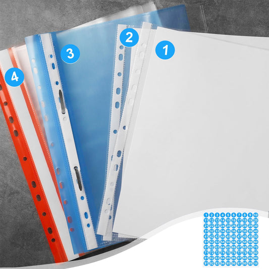 1 Inch Round Number Stickers,1-100 Multi-Color Self-Adhesive Labels for Mailbox,Scrapbook,and DIY Crafts,Easy to Peel and Stick on Various Surfaces,Durable Paper Material for Long-Lasting Use Blue