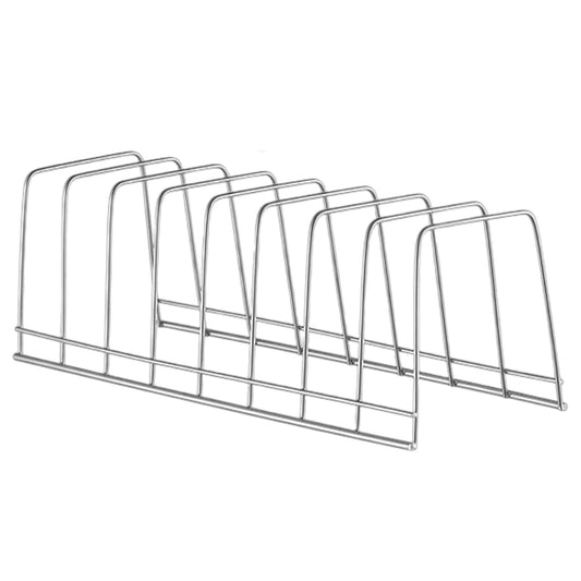 1 Pcs Lid Organizer,Pot Lid Organizer,Metal Pot Lid Holder,8-Tier Pot Lid Rack for Bakeware Dish Plate,Cutting Boards,Pots & Pans,Serving Trays,Containers in Cabinet Pantry,(A,11.61x4.72x0.9 in) B