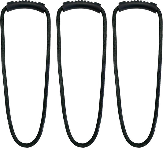 4 pieces - Cable management strap - Cable management strap - Carrying rope - Handle - Storage rope - Storage accessories - Suitable for cable storage - Tools - Water pipes - Black - 10*40cm
