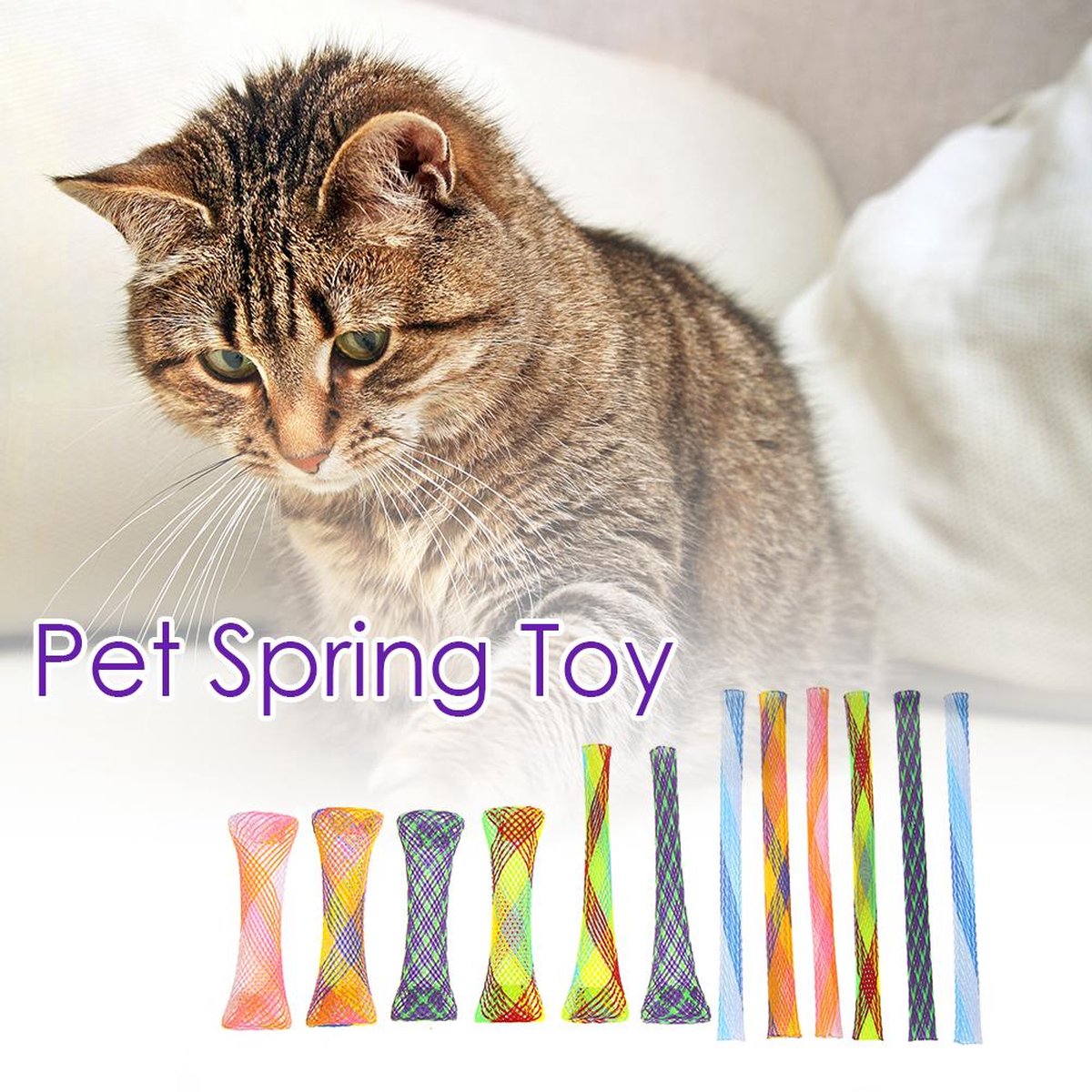 Springs – 10 Cat Springs – Springs – Various Colors