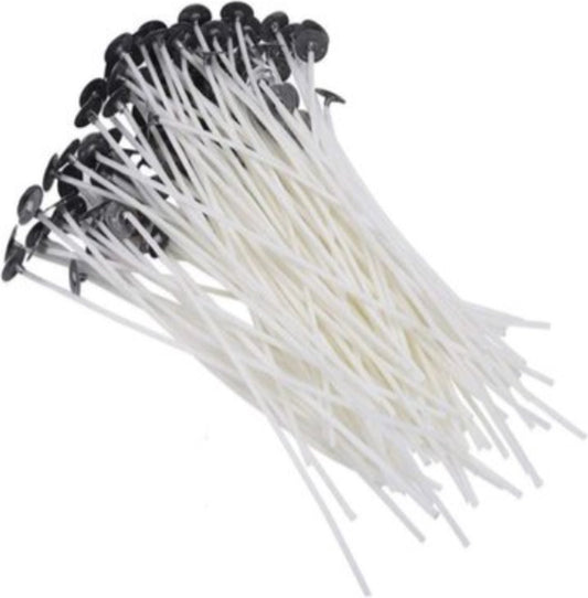 Candle wick - For making your own candles, 15 cm - 20 pieces