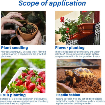 20Pack Coir Pellets Seed Starting Soil,1.2x0.4In Portable Coco Peat Soil for Indoor Outdoor,QZS Compressed Coir Fiber Potting Soil for Plants,Herb