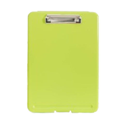 Clipboard with Storage File Box, Foldable A4 Large Capacity Clip Boards Folder, Plastic Clipboard with Pen Holder for Office Supplies(Mint Green) Mint Green