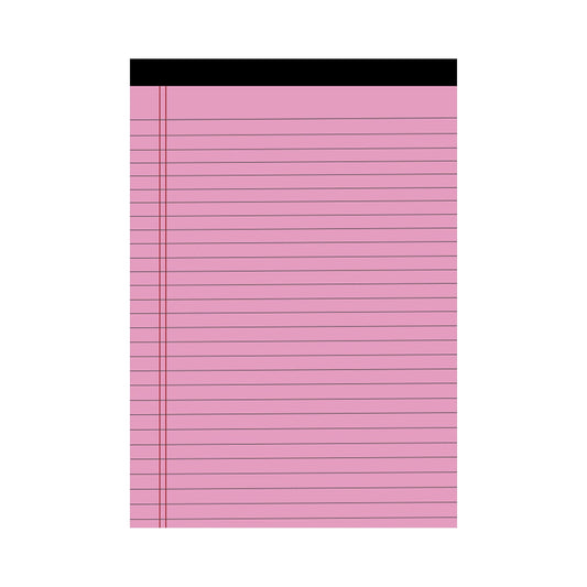 Legal Pad, 13.98 x 8.27" A3 Horizontal Line Tear-off Notepad (50 Pages), Portable Notepad Memo Planner, Colored Note Pads, College Ruled Notepads for Office Business Supplies(Purple) A3 Yellow