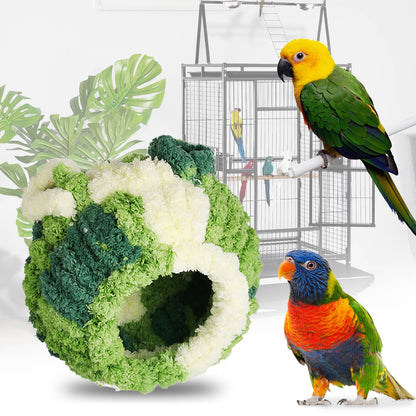 Bird Nest, Conure Breeding House Lovebird Bed for Conure, Lovebird, Canary, Finch, Coneshape Birds, Hamster, Small Pets C