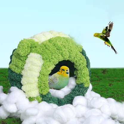 Bird Nest, Conure Breeding House Lovebird Bed for Conure, Lovebird, Canary, Finch, Coneshape Birds, Hamster, Small Pets C
